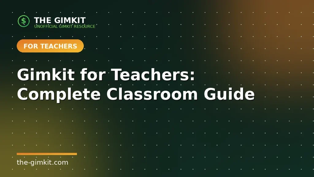 Gimkit For Teachers - The Gimkit